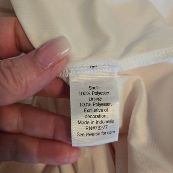 Gingham Ruffle Wrap Dress - Orange - Picture 8 of 8